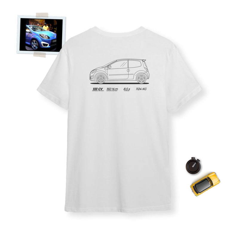 Tee shirt Twingo RS blanc