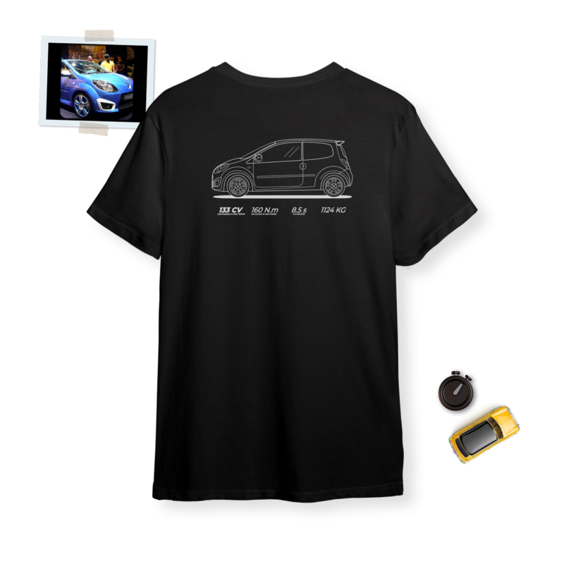 Tee-shirt twingo rs noir