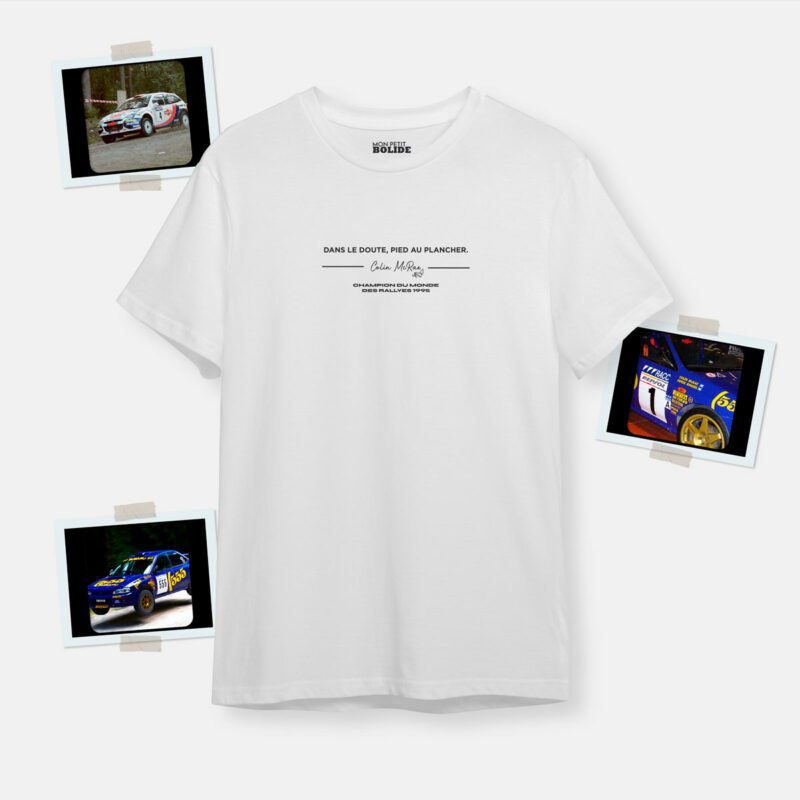 Tee shirt Colin Mcrae if in doubt flat out