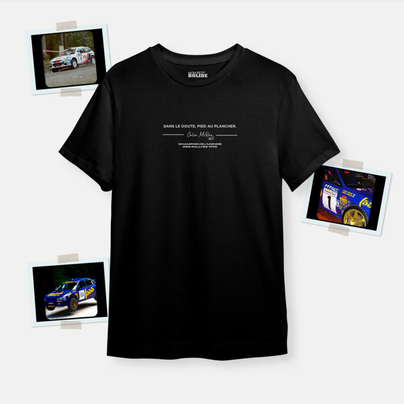 Tee shirt Colin Mcrae if in doubt flat out