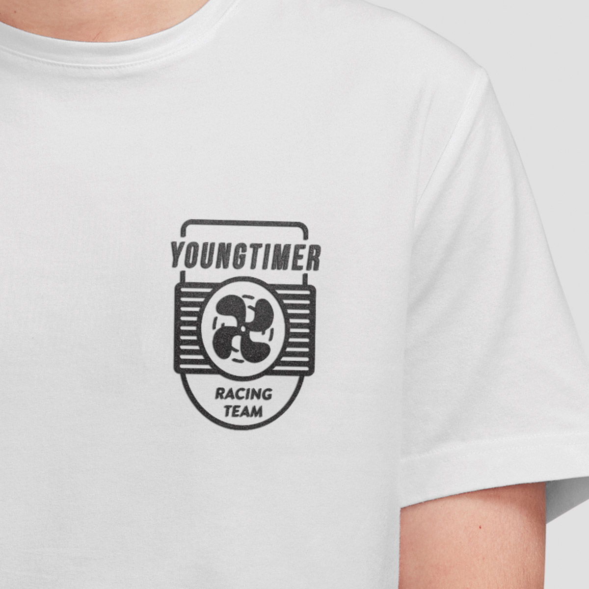 Tee shirt youngtimer racing team details