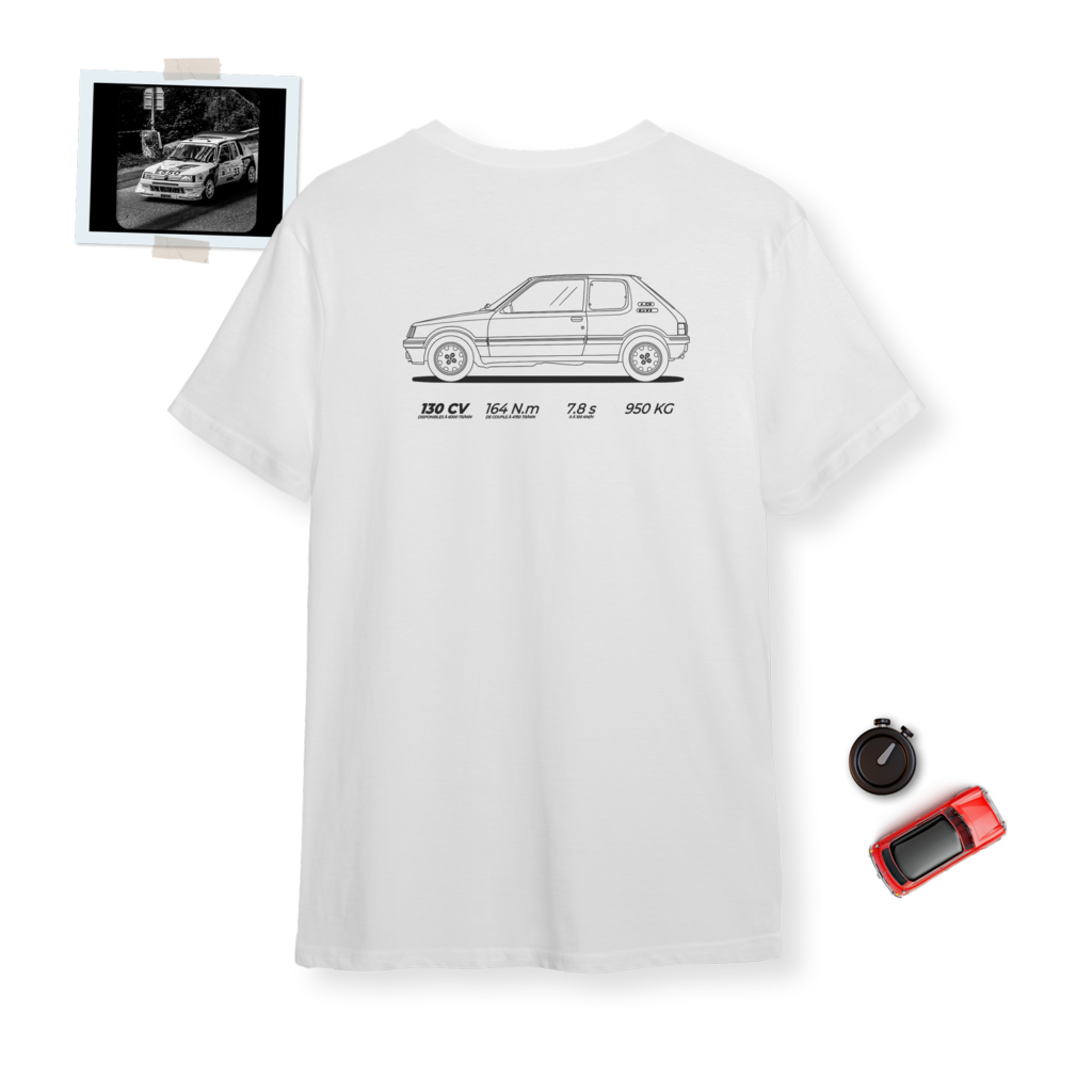 Tee-shirt 205 GTI 1.9